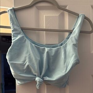 Light Blue Women's Bikini Top